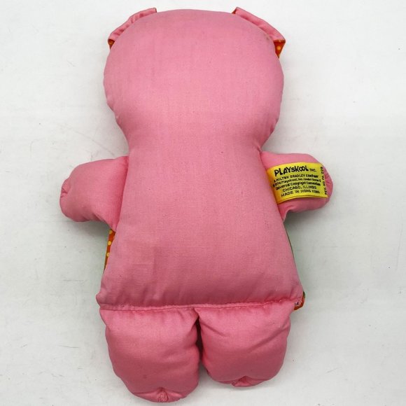 Vtg 1974 Playskool Soft Three Little Pigs Pink Hug a Book Doll-NWOT-Original Box - Picture 7 of 9